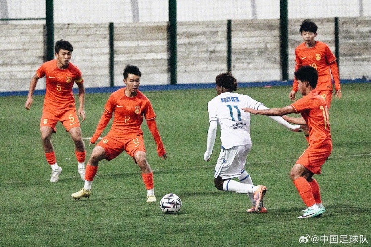 國少U16兩度領先遭逆轉(zhuǎn) 2-3憾負歐塞爾U17
