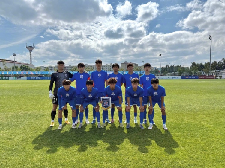 申花U20兩翼齊飛2-0云南玉昆，黃毅豪張煜建功