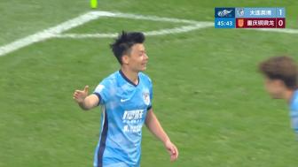 積分追平對手！大連英博1-0送重慶銅梁龍賽季首敗 羅競凌空斬制勝
