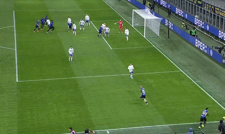 意甲第17輪 圖拉姆奧古斯托聯(lián)袂建功 國(guó)米主場(chǎng)2-0輕取科莫