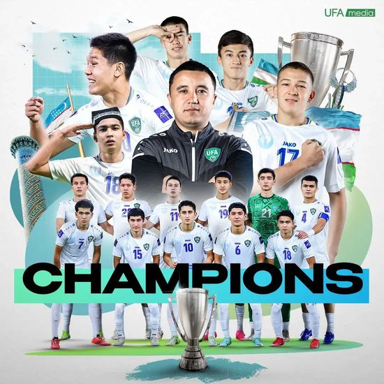 9人作戰(zhàn)2-0勝沙特，烏茲別克U17亞洲杯奪冠，三年三線突破青訓(xùn)成果